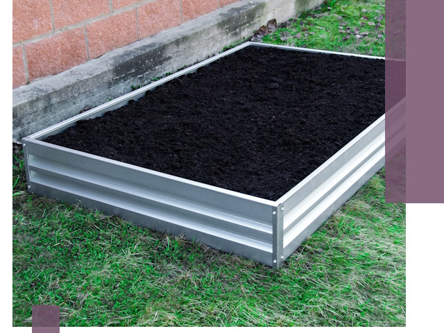 Металлические бордюры для грядок в Долгопрудном: прочность и аккуратность