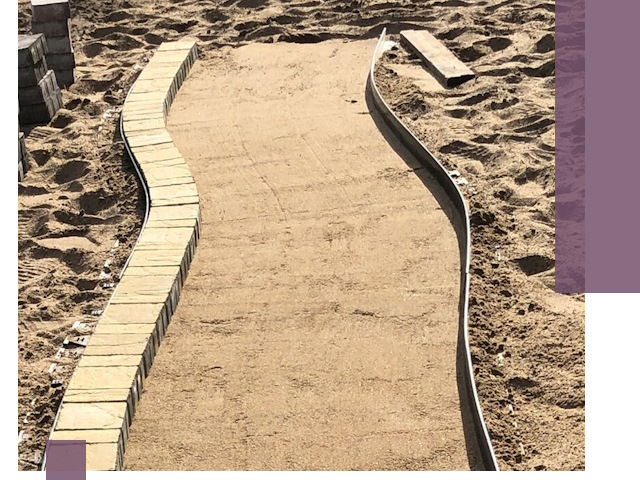 Металлические бордюры для тротуаров в Долгопрудном — прочные и долговечные