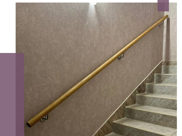 Пристенные поручни в Долгопрудном под ключ от 3906 руб. 