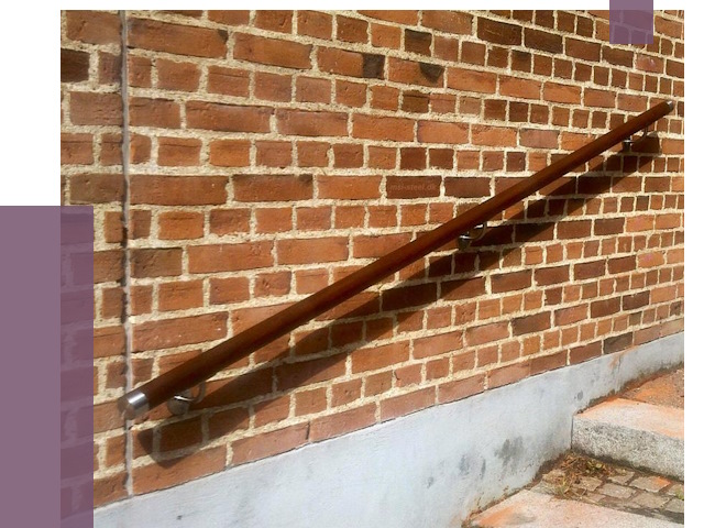 Изготовление пристенных поручней в Долгопрудном от 4414 руб. — ПРОЛЁТ-Длг