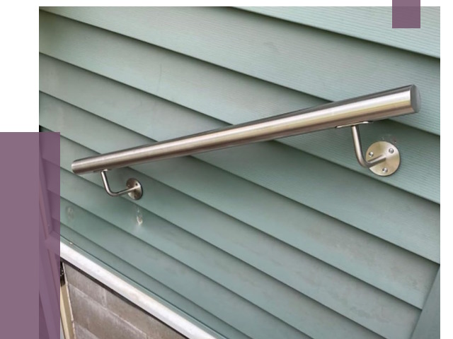 Поручни из нержавеющей стали в Долгопрудном от 7610 руб.  | ПРОЛЁТ-Длг