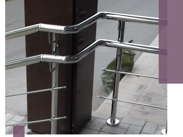 Монтаж поручней из нержавеющей стали в Долгопрудном качественно и быстро